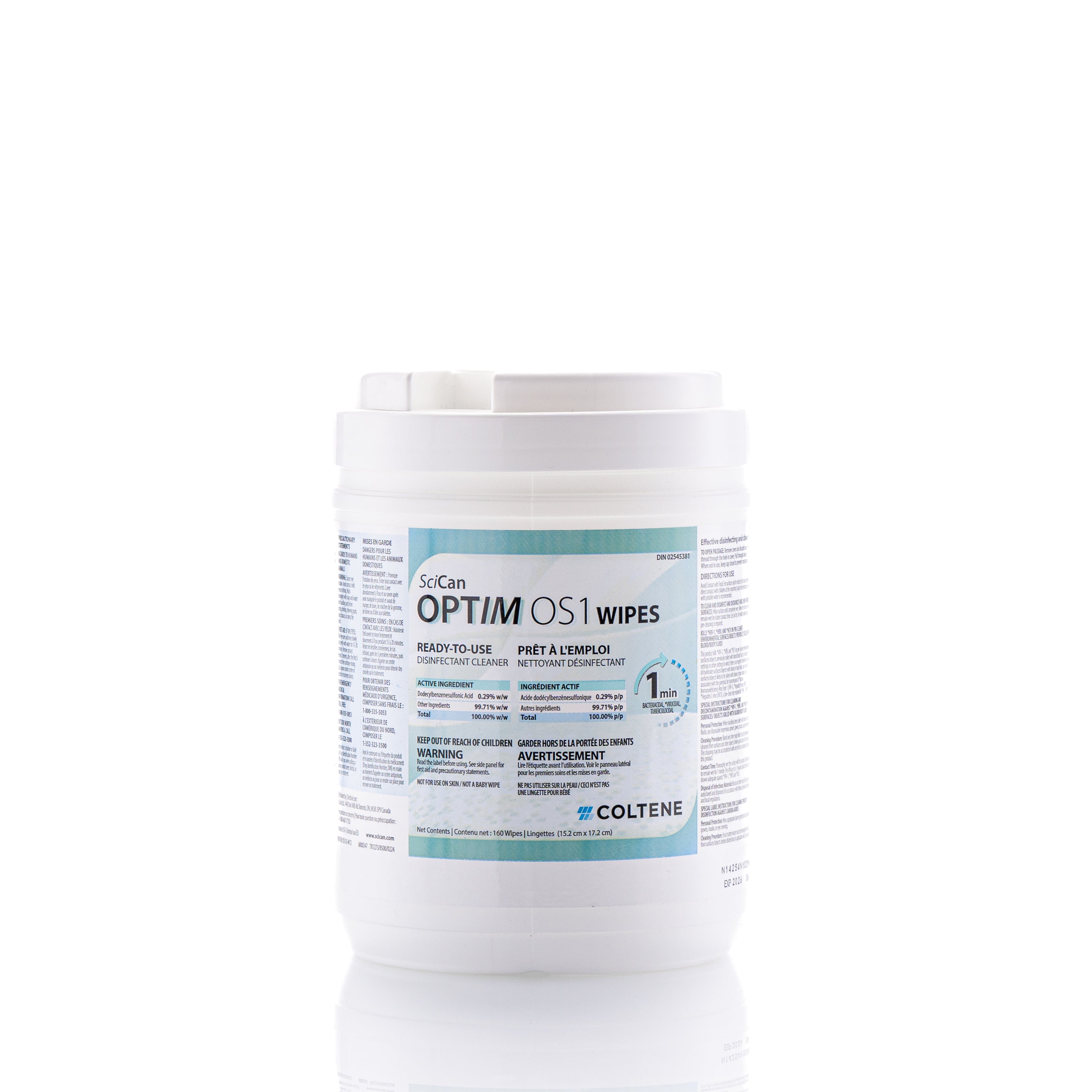 OPTIM OS1  Disinfectant (Wipes and Jug)