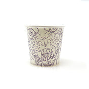 Good Paper 4oz Rinse Cups  3 Designs