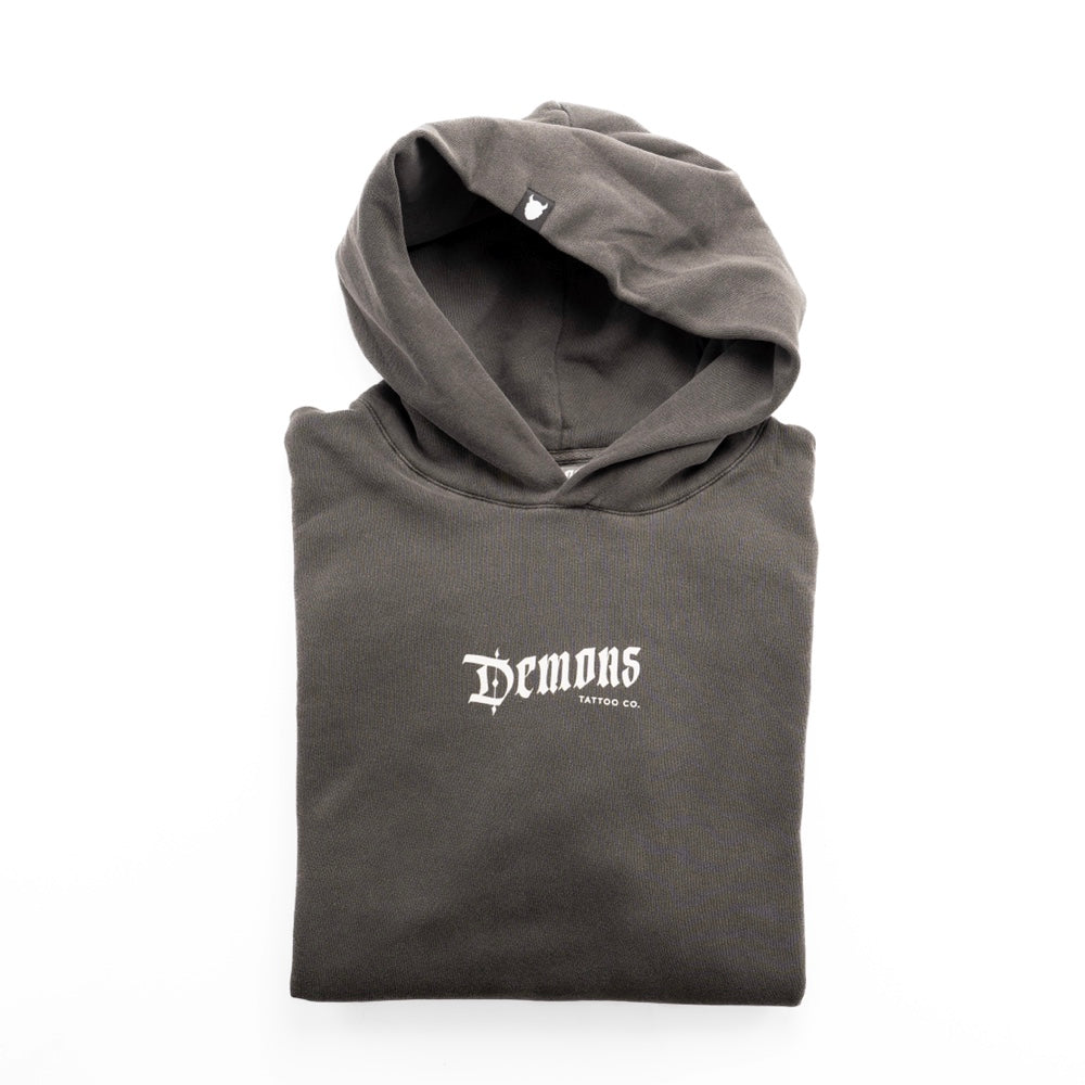 Demons Hoodie Vintage Black