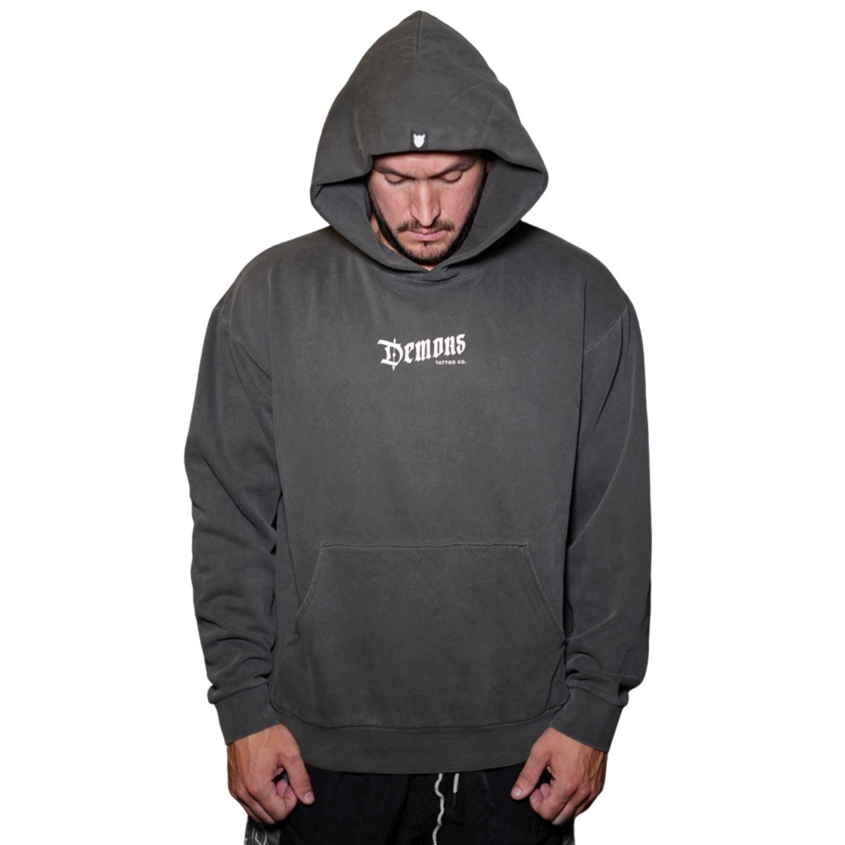 Demons Hoodie Vintage Black