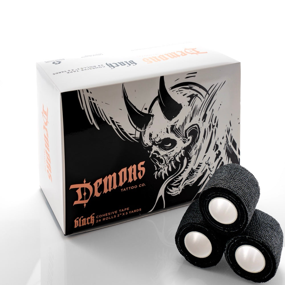 Demons  ( Black ) Cohesive Bandage 2"x 5 yds
