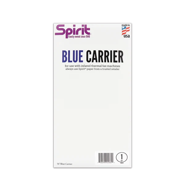 Paquet de feuilles de support Spirit 16 pouces, bleu — BNG Tattoo Supply