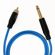 Good Guy The Good RCA cable, Royal Blue — BNG Tattoo Supply