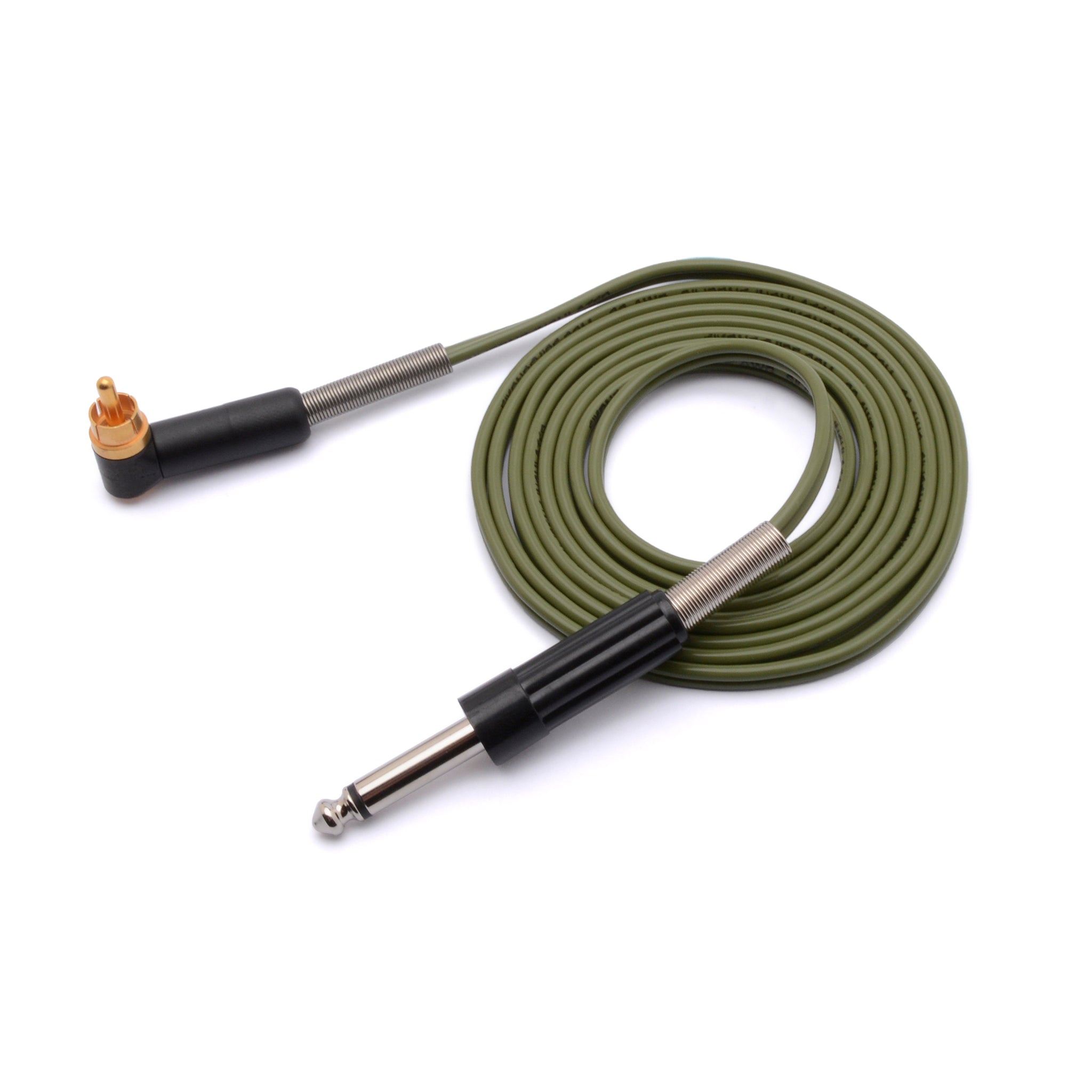 Câble RCA coudé Eikon Original 6 pi, vert — BNG Tattoo Supply