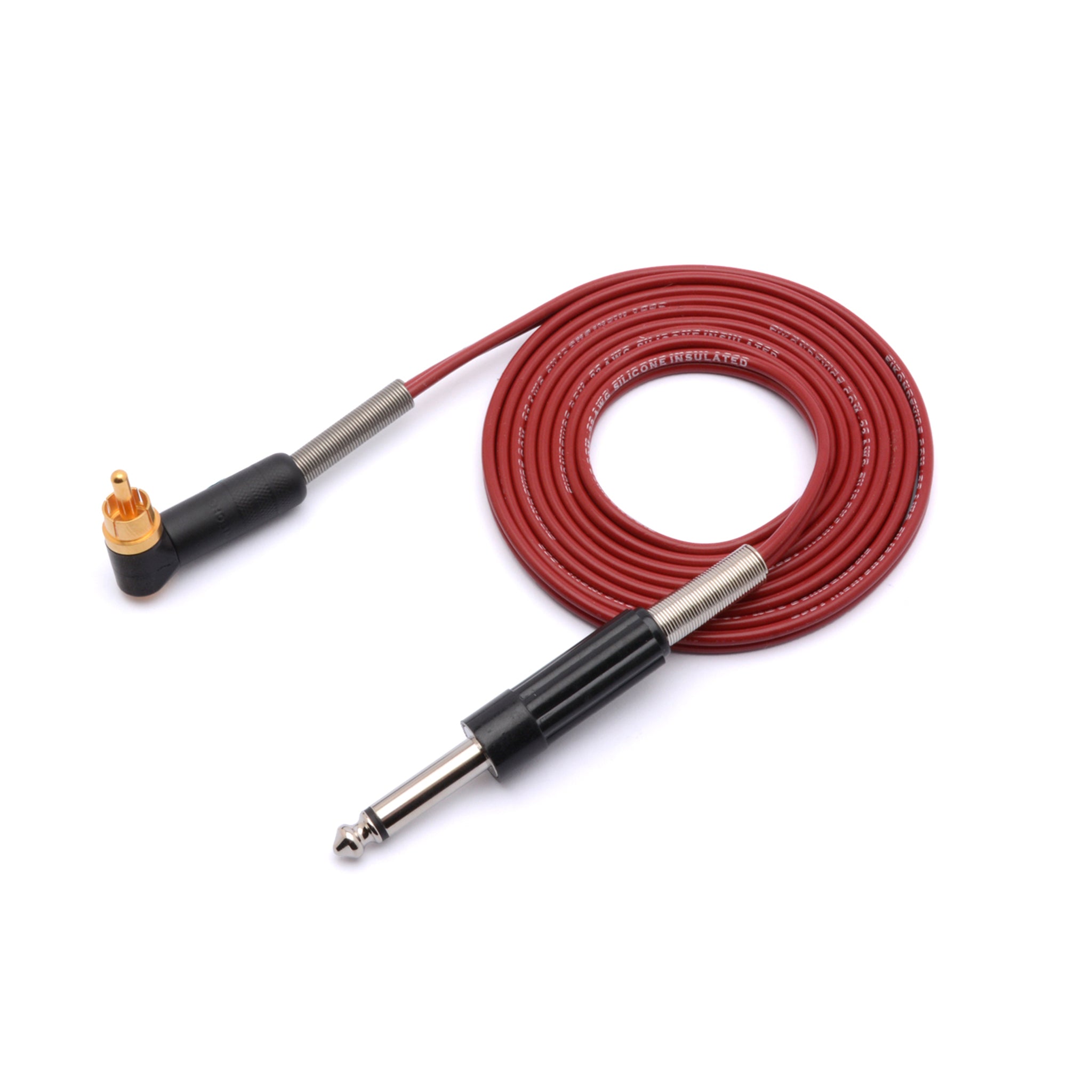 Câble RCA coudé Eikon Original 6 pi, rouge — BNG Tattoo Supply