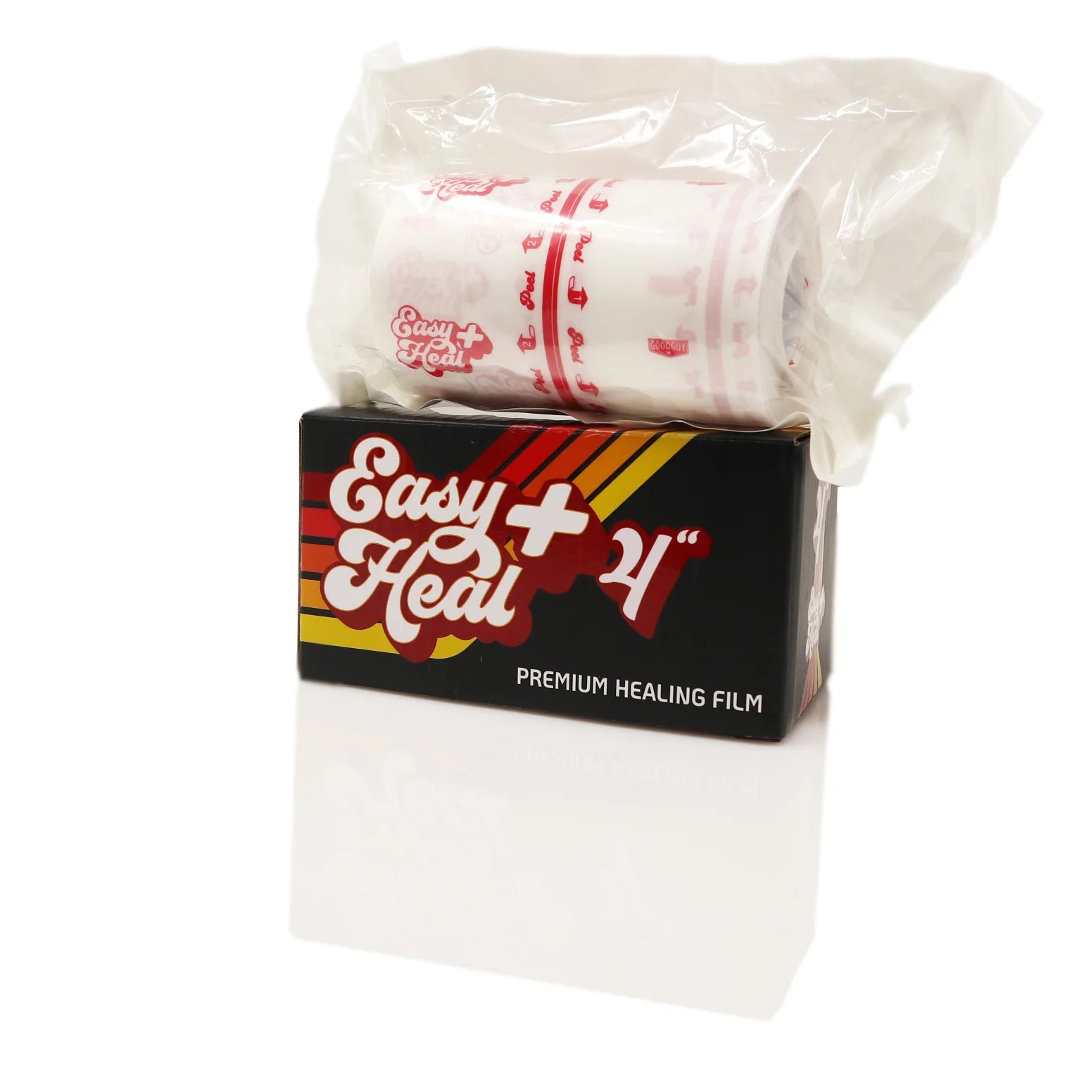Good Guy Easy Heal Premium healing film, 4 inch by 33 feet roll — BNG Tattoo Supply