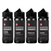Set 4-Stage Empire Inks Blackwash 4 oz, bouteilles d'encre de tatouage