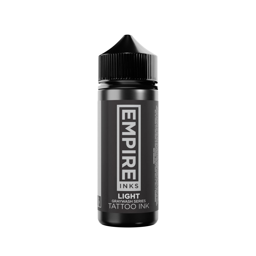 Empire Inks Graywash Light 4 oz, bouteille d'encre de tatouage