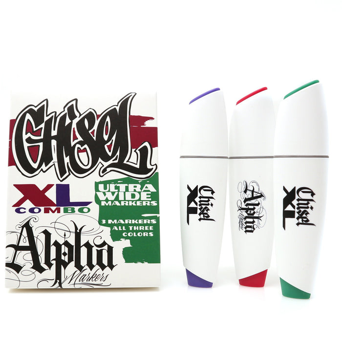 Good Guy Alpha Markers Chisel XL- 4 Options