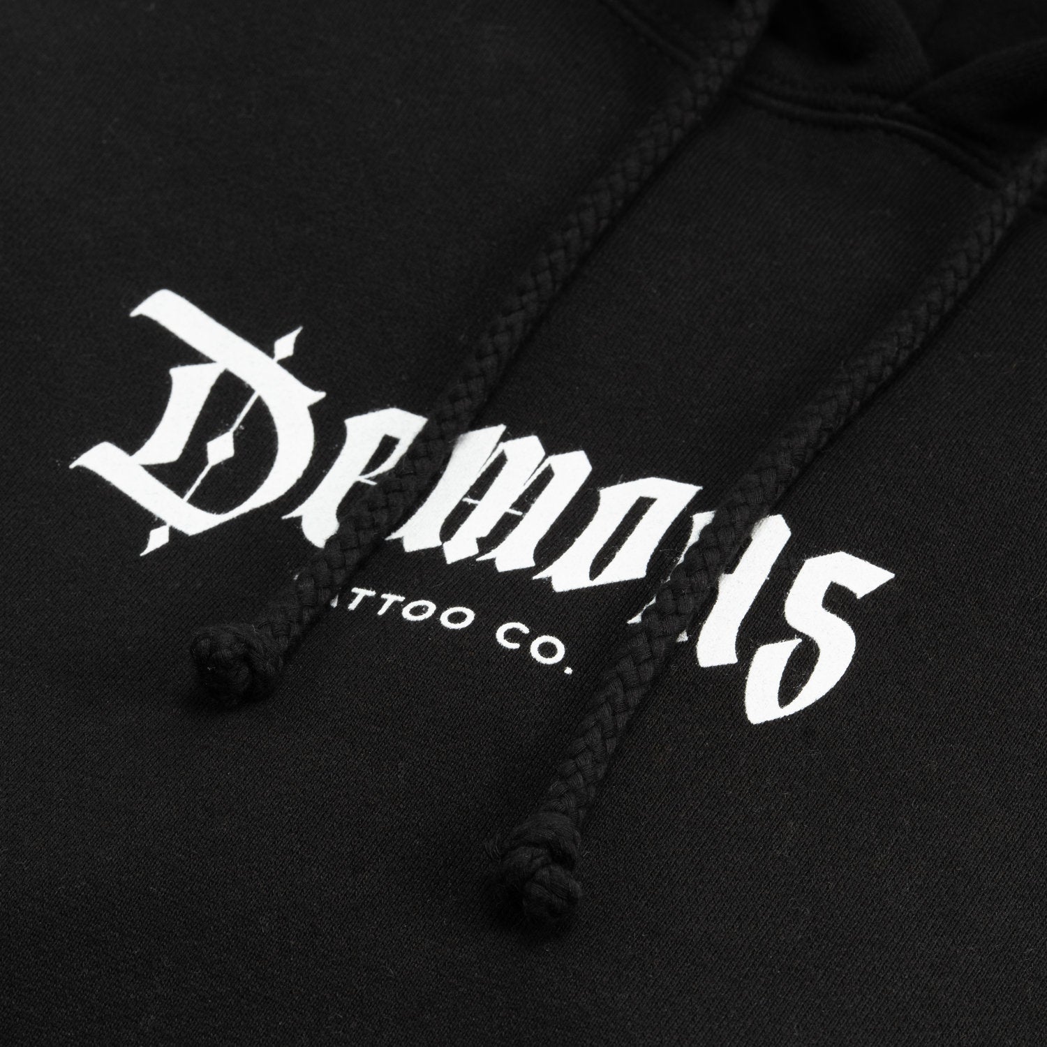 Demons Tattoo Co. Hoodie — Black