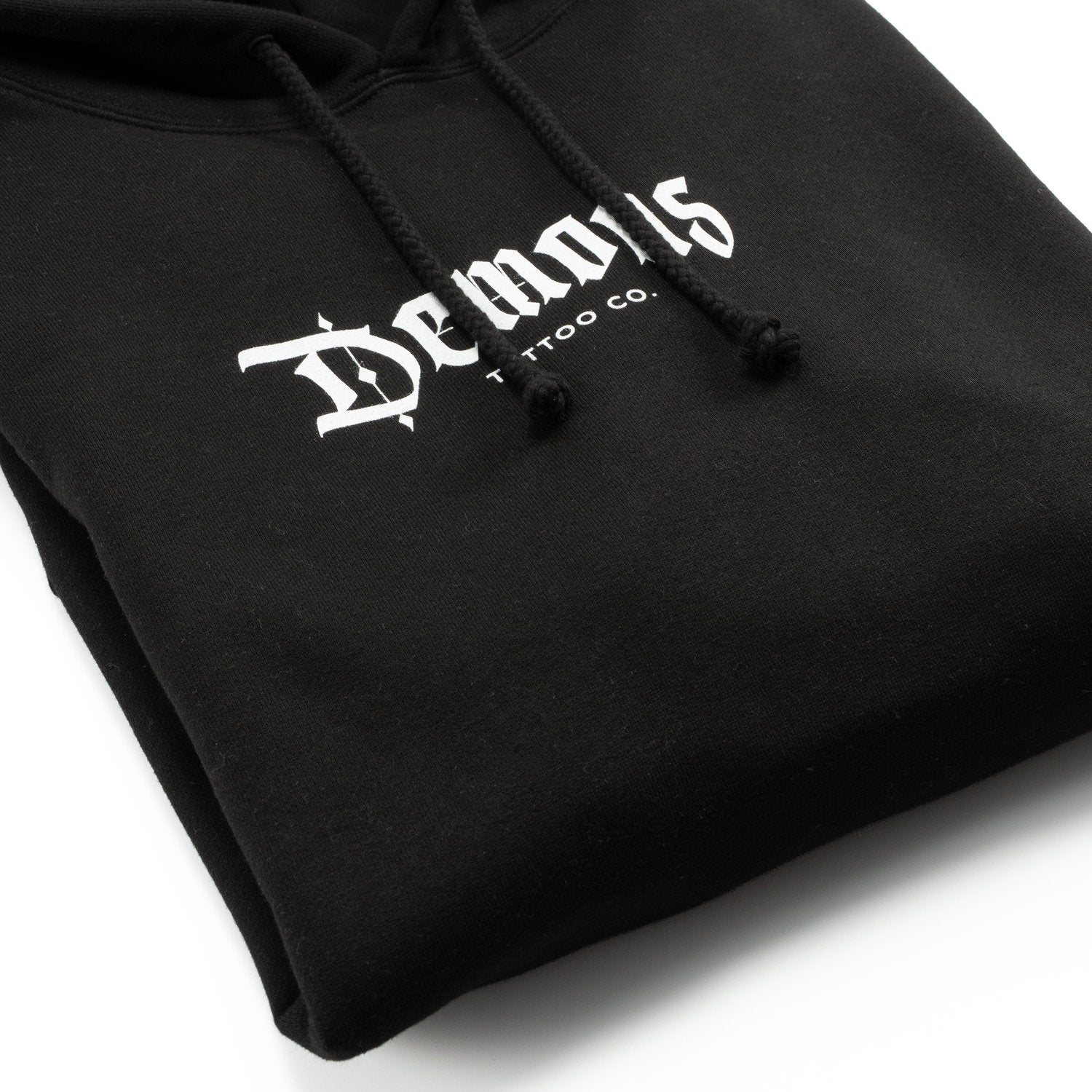 Demons Tattoo Co. Hoodie — Black