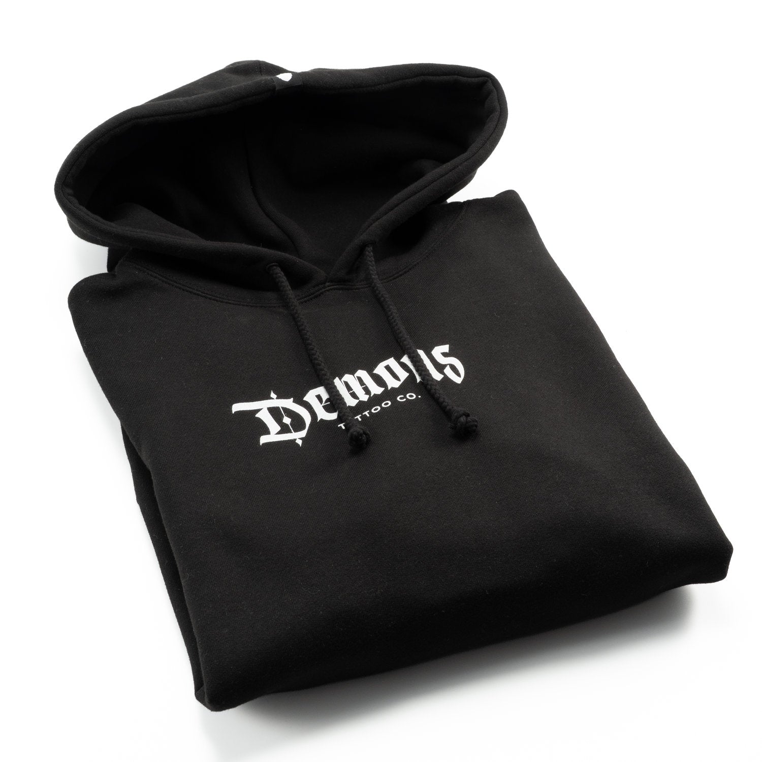 Demons Tattoo Co. Hoodie — Black
