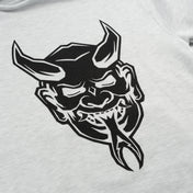 Demons Tattoo Co. Hoodie — Grey