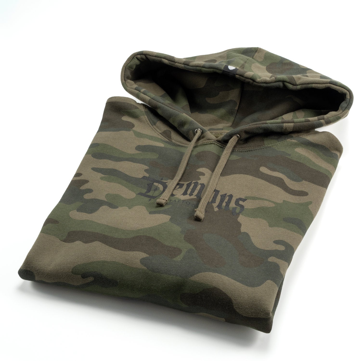 Demons Tattoo Co. Hoodie — Camo