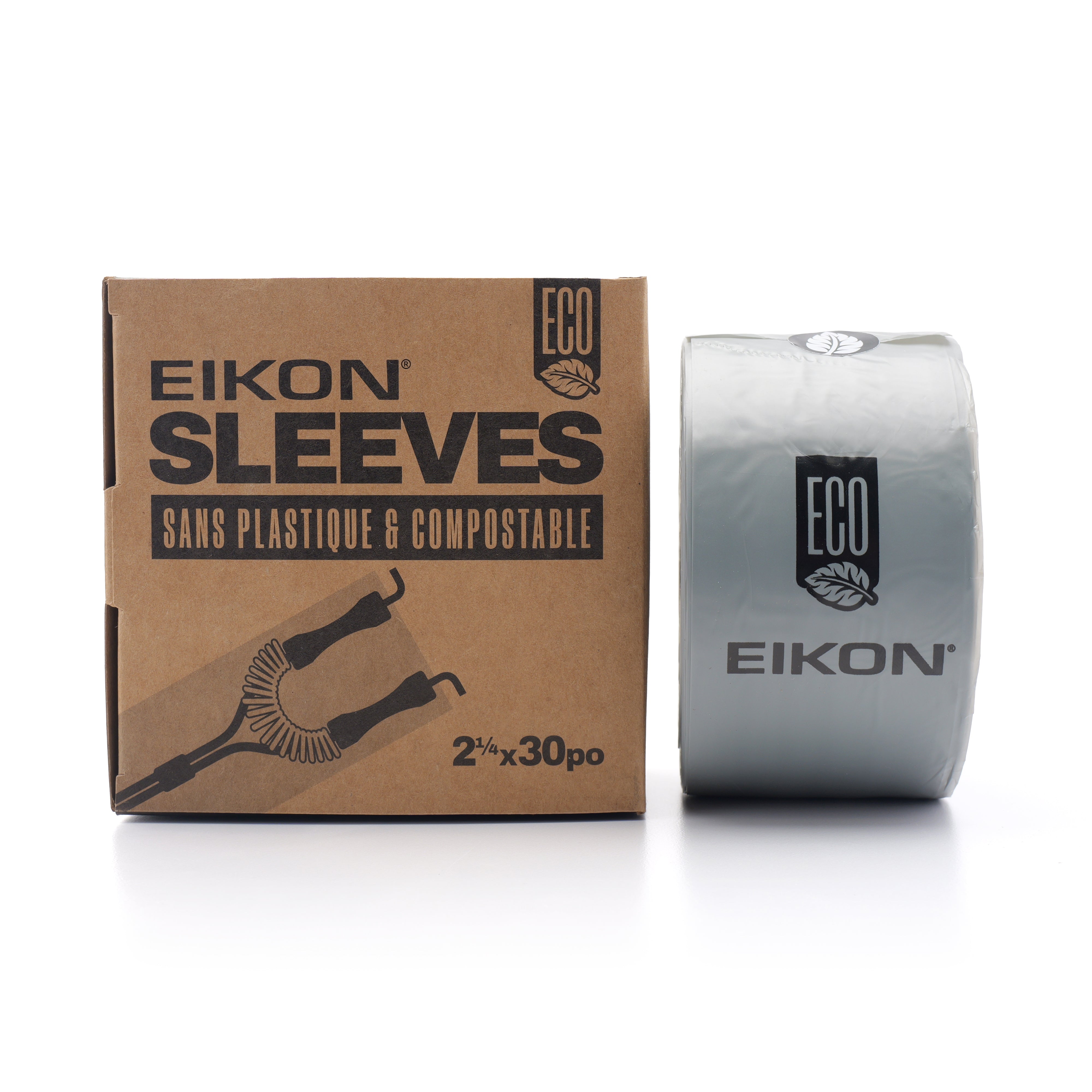 Eikon ECO clipcord sleeves, box and roll — BNG Tattoo Supply