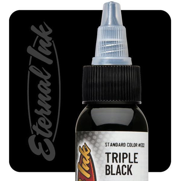 Eternal Ink Triple Black Tattoo Ink — Standard Colors Top 25