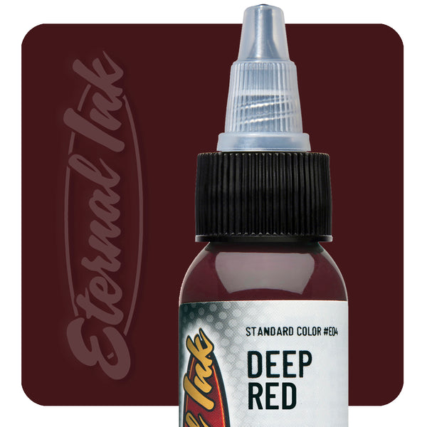 Eternal Ink Deep Red Tattoo Ink Standard Color CANADA