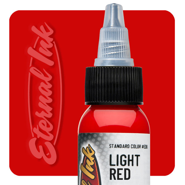 Eternal Ink Light Red Tattoo Ink — Standard Colors
