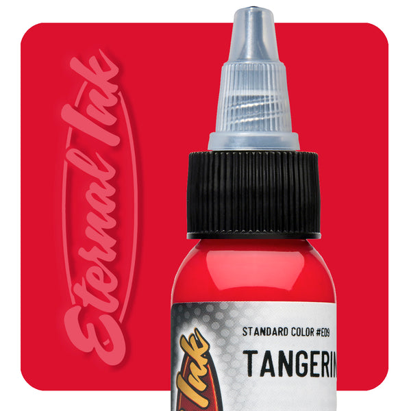 Eternal Ink Tangerine Tattoo Ink — Standard Colors