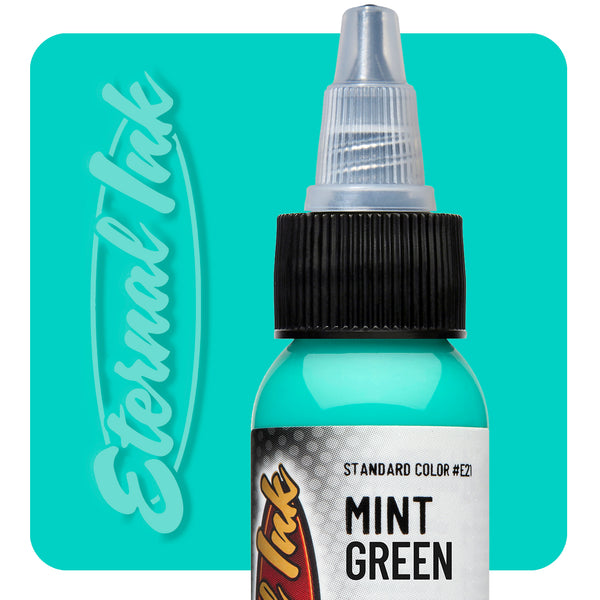 Eternal Ink Mint Green Tattoo Ink — Standard Colors