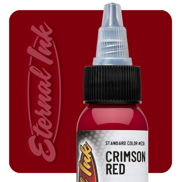 Eternal Ink Crimson Red Tattoo Ink — Standard Colors