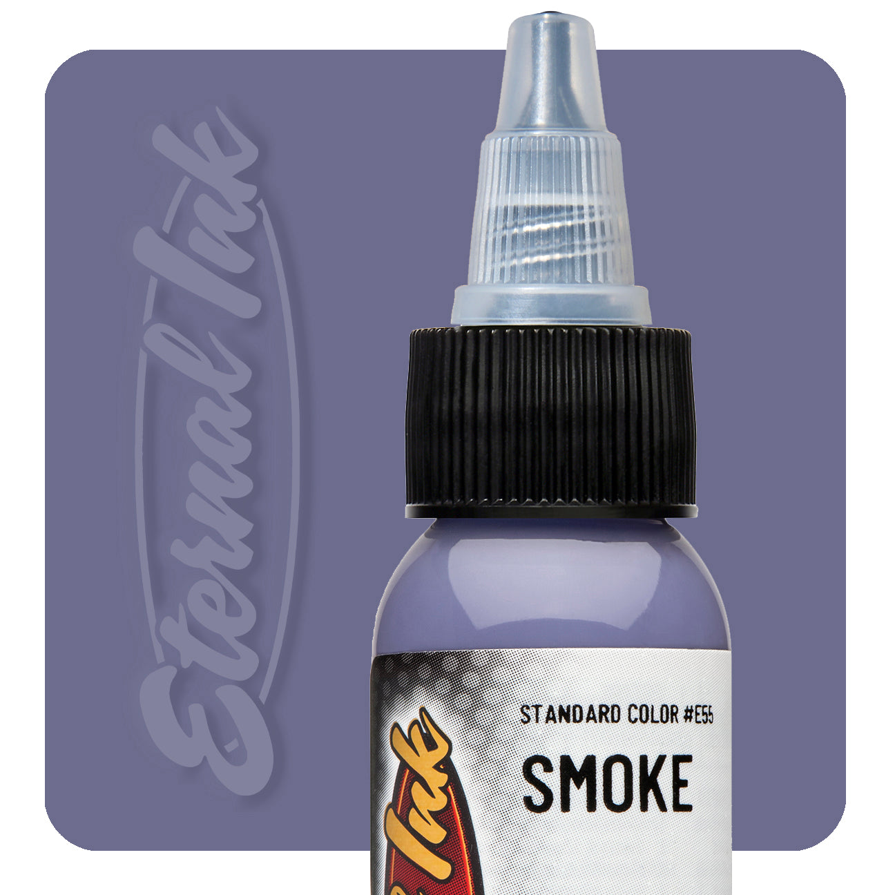 Eternal Ink Smoke tattoo ink bottle swatch — BNG Tattoo Supply