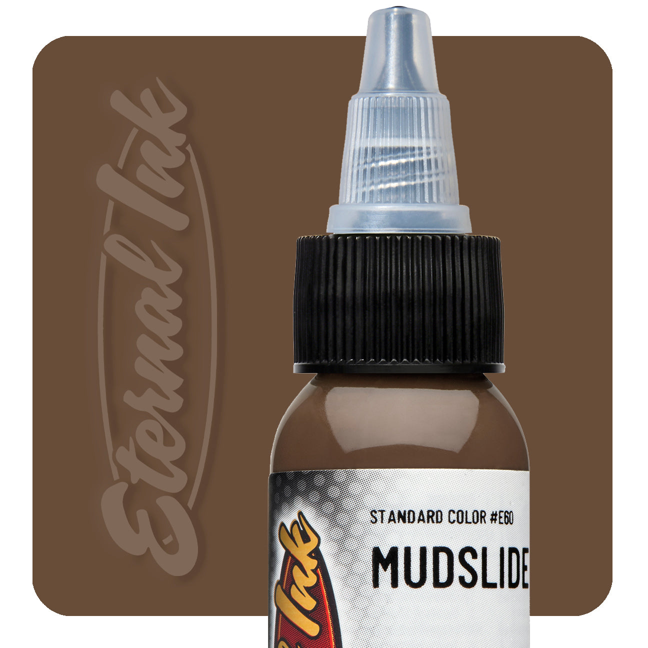 Eternal Ink Mudslide tattoo ink bottle swatch — BNG Tattoo Supply