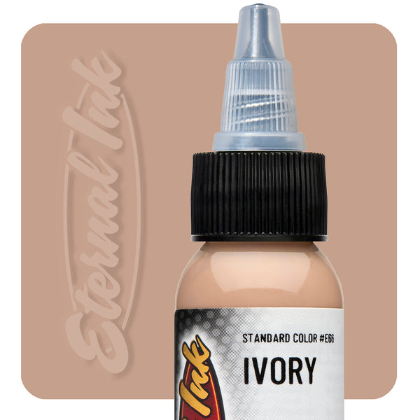Eternal Ink Ivory Tattoo Ink — Standard Colors