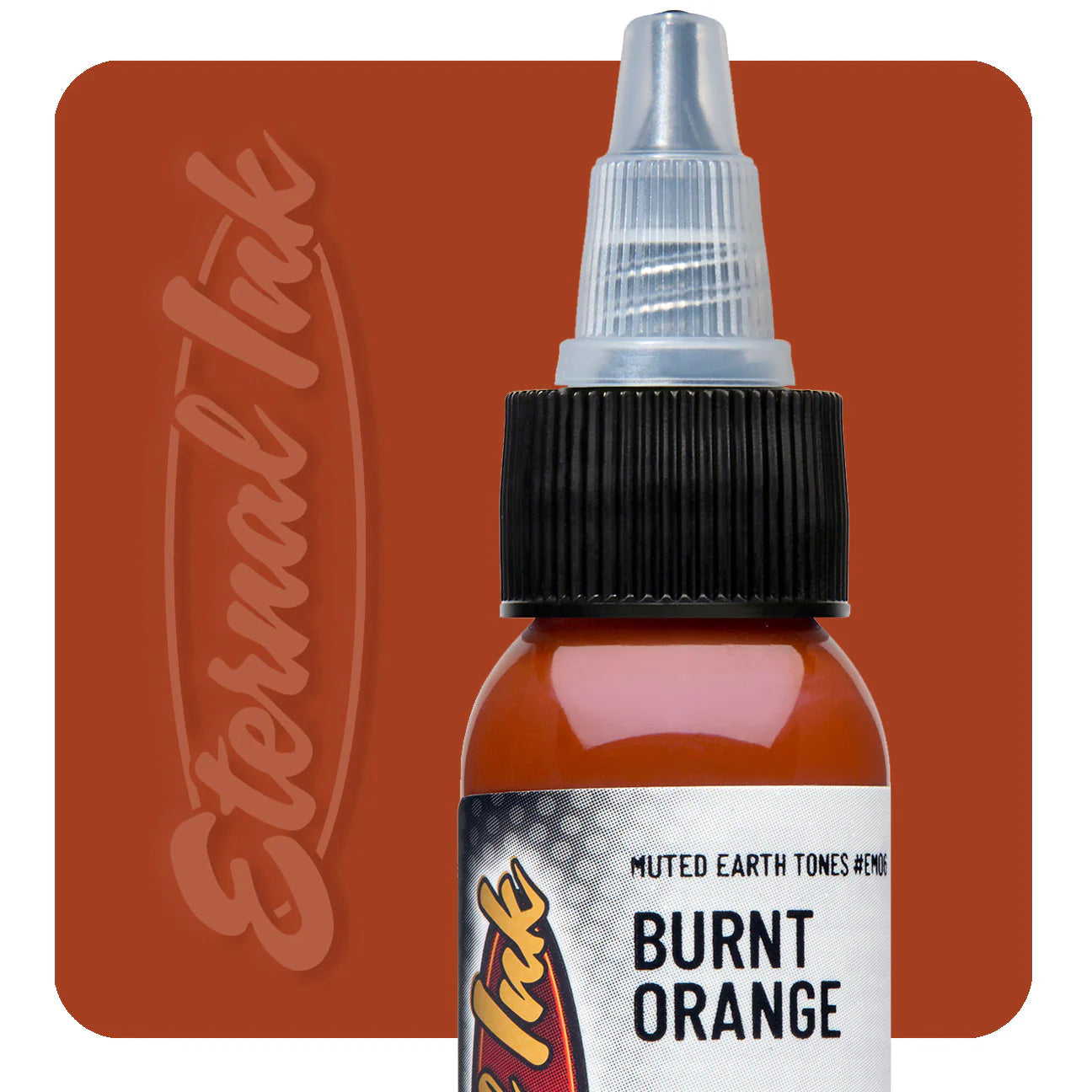 Muted earth tones burnt orange eternal ink canada