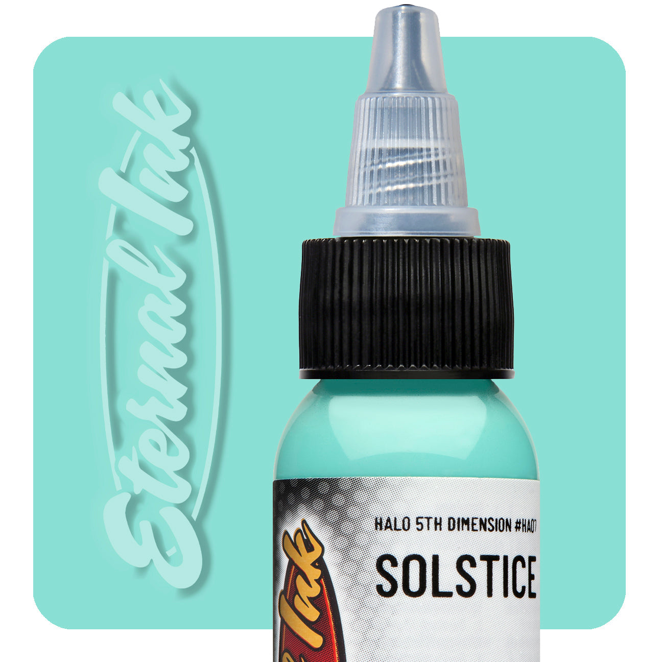 Eternal Ink Halo Solstice tattoo ink bottle swatch — BNG Tattoo Supply