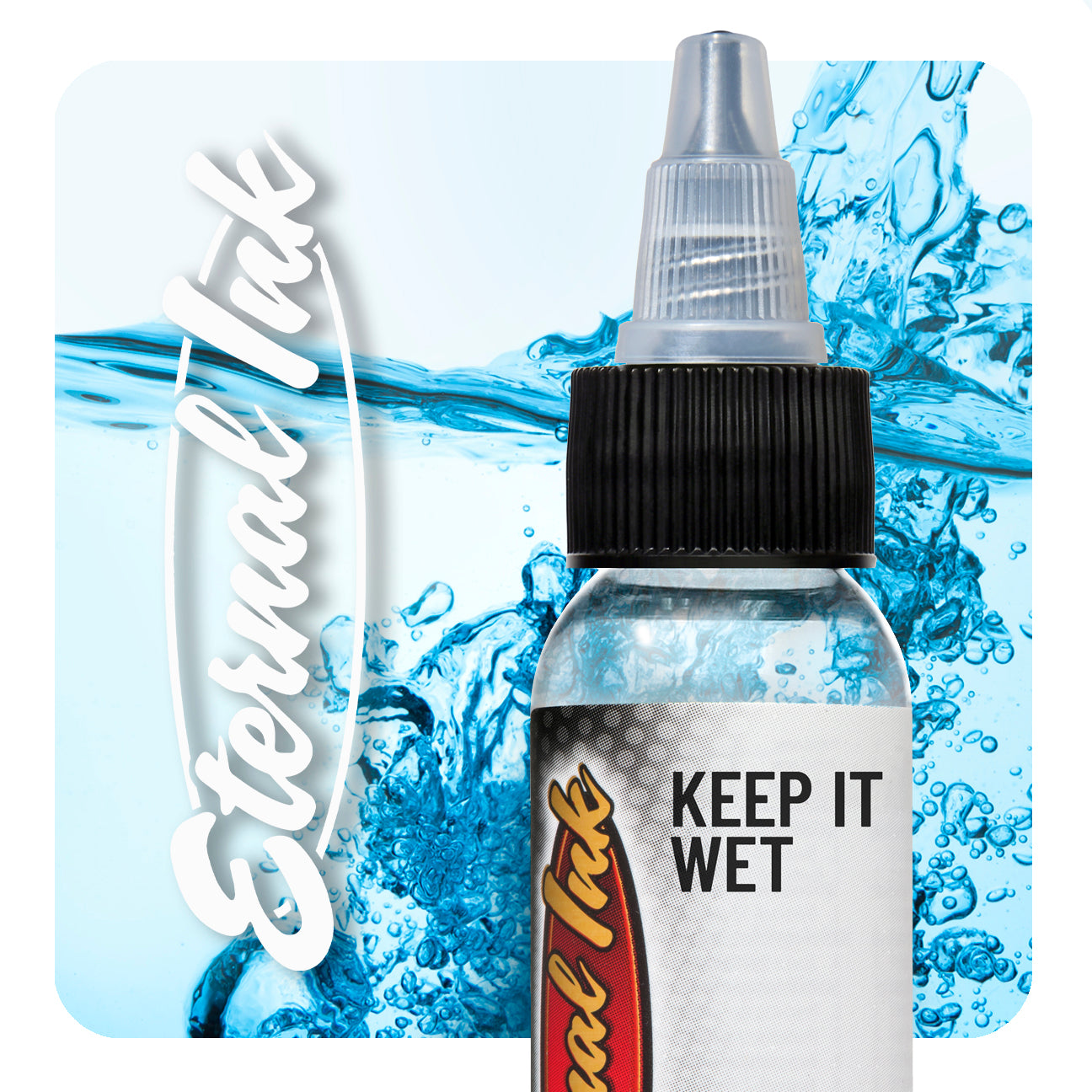 Eternal Ink Keep It Wet tattoo ink additive bottle — BNG Tattoo Supply