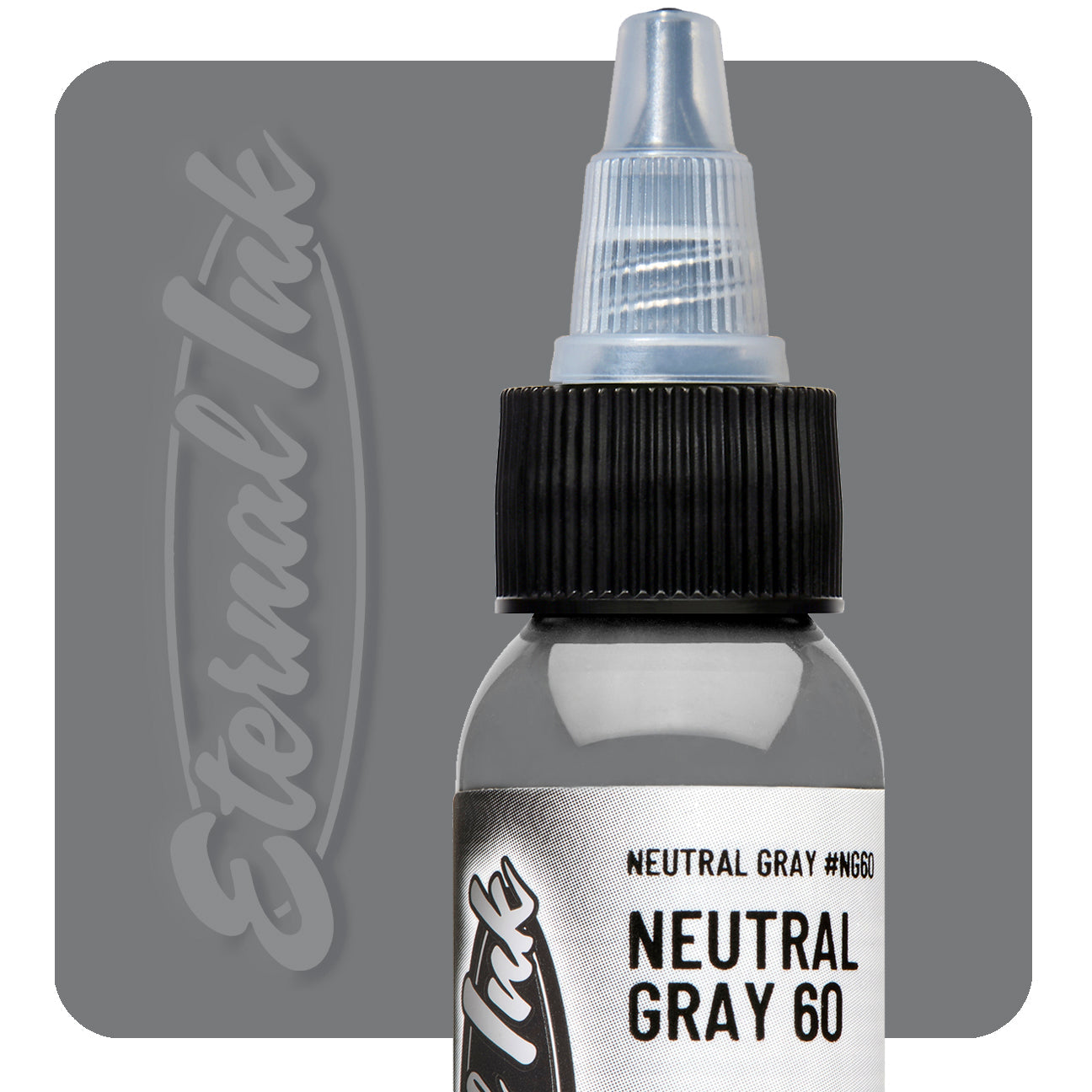 Eternal Ink Neutral Gray 60 2oz tattoo ink bottle