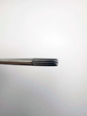 Blood Chukker 18 Liner on bar tattoo needle, 18 round liner with medium taper, BNG Tattoo Supply