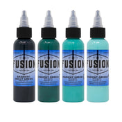 Fusion Gradient Green With White  1 oz
