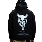 Demons Hoodie Black (White Back)