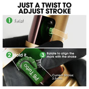 P6 Turbo mechanism to settle stroke