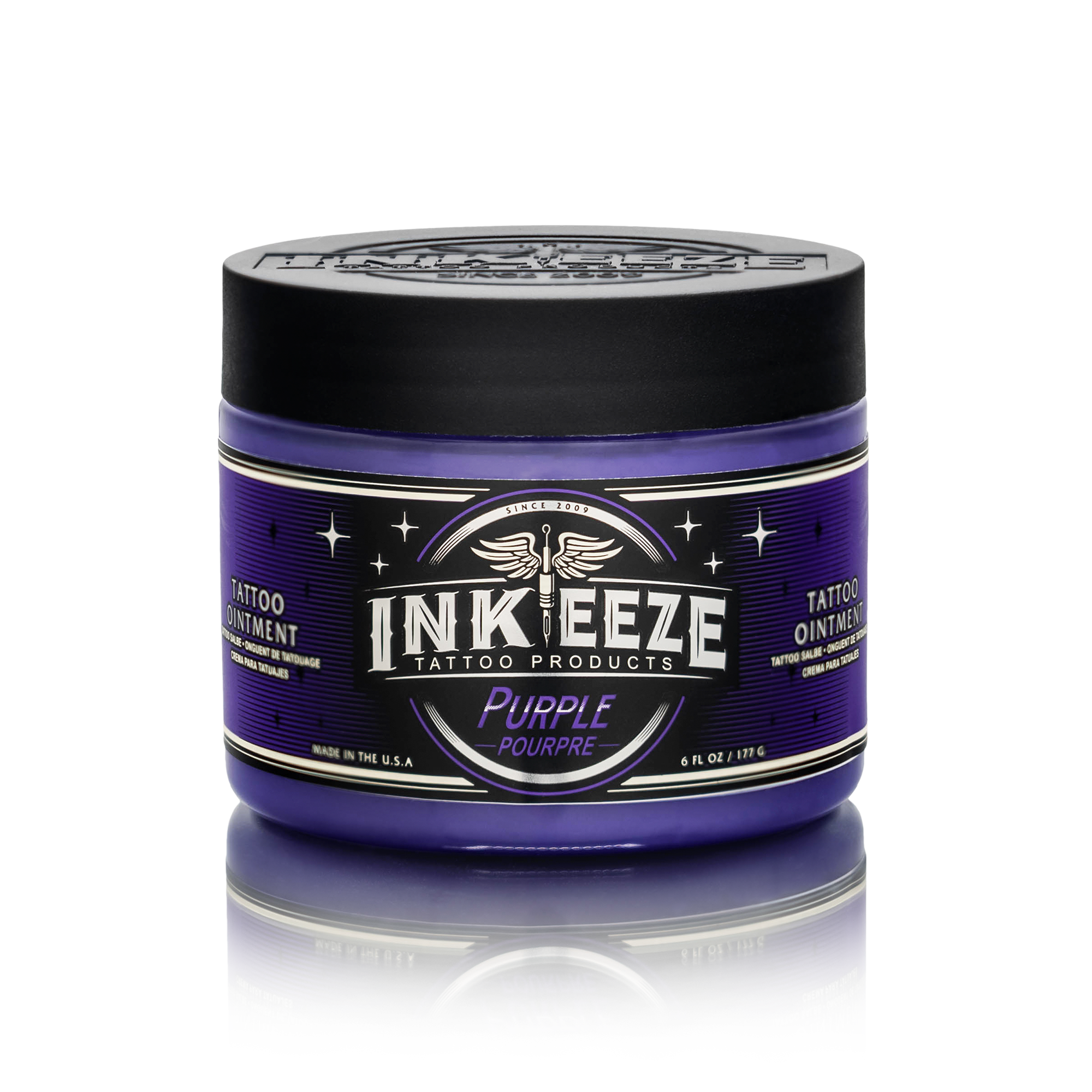 INK EEZE Purple tattoo ointment 6 oz jar — BNG Tattoo Supply