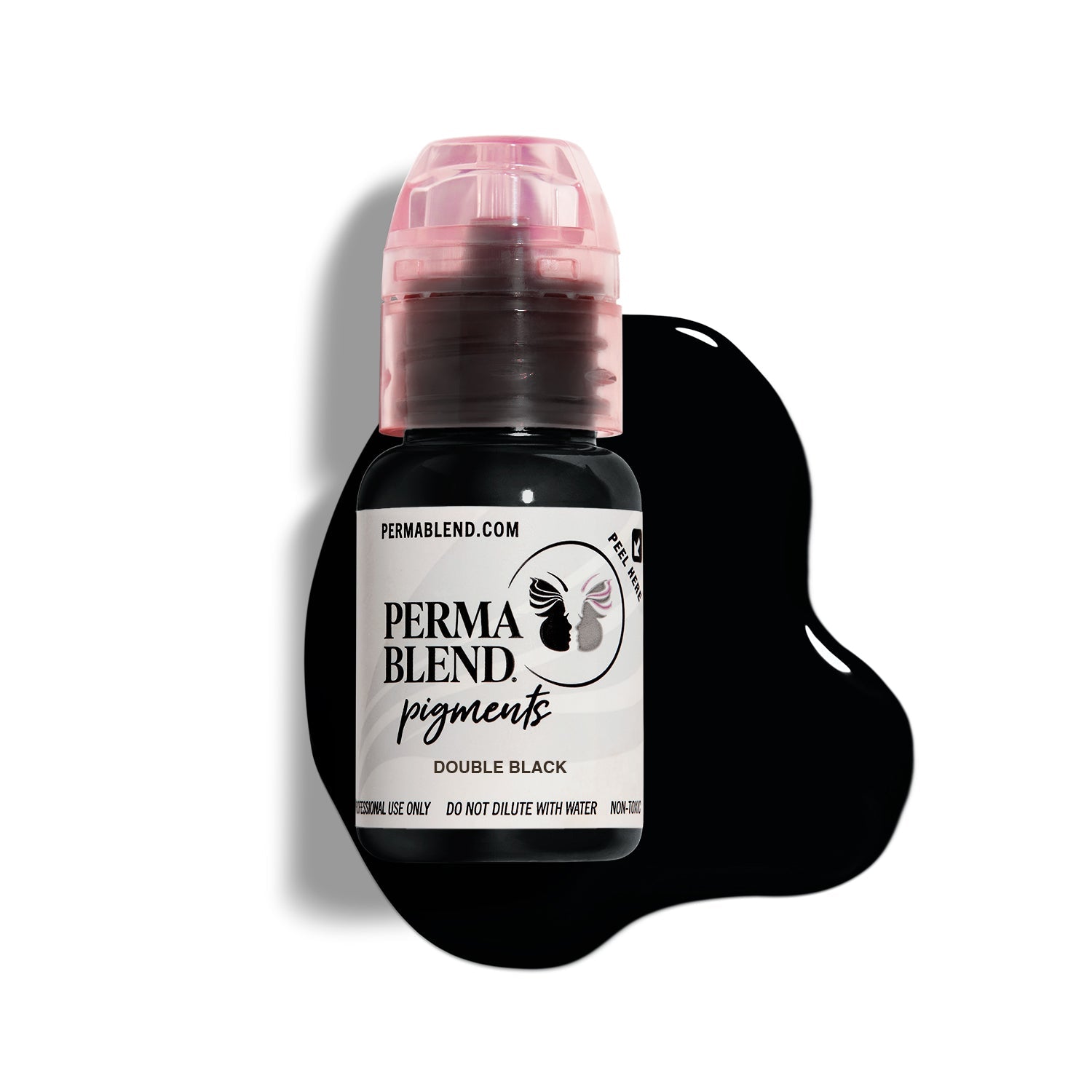 Perma Blend Double Black PMU Pigment 1/2oz