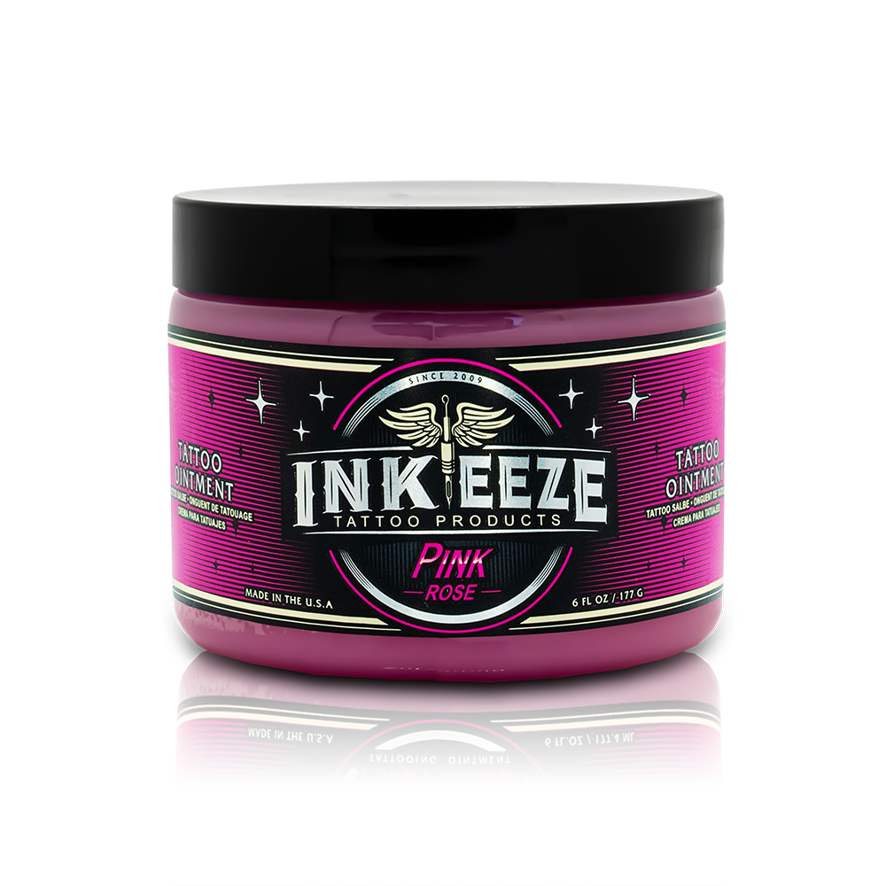 INK EEZE Pink tattoo ointment 6 oz jar — BNG Tattoo Supply