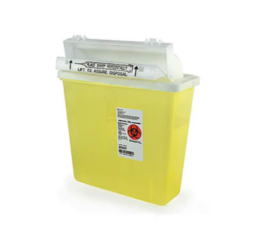SharpSafety™ In Room™ 5 Quart Sharps Container (4.73 L)