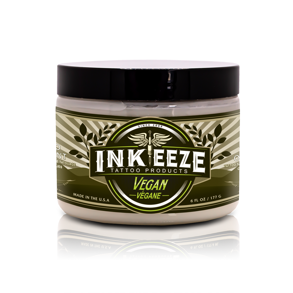 INK EEZE Vegan tattoo ointment 6 oz jar — BNG Tattoo Supply