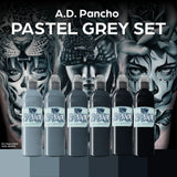 World Famous A.D. Pancho Pastel Grey Set 1 - 4 oz