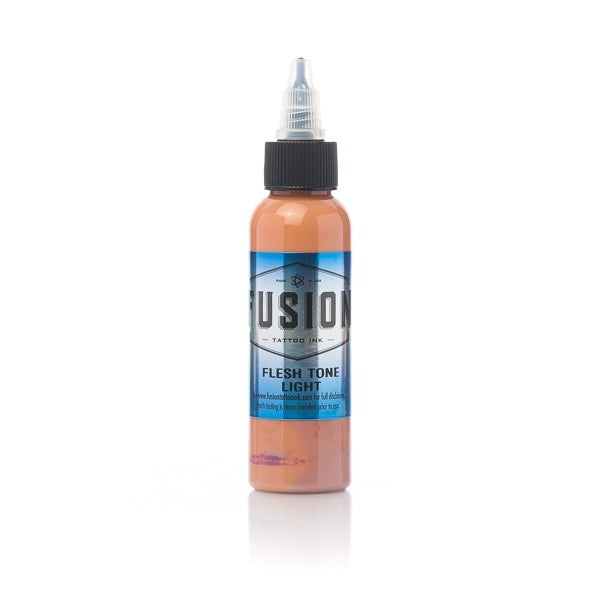 Fusion Ink Flesh Tone Light 1 oz tattoo ink bottle — BNG Tattoo Supply Canada
