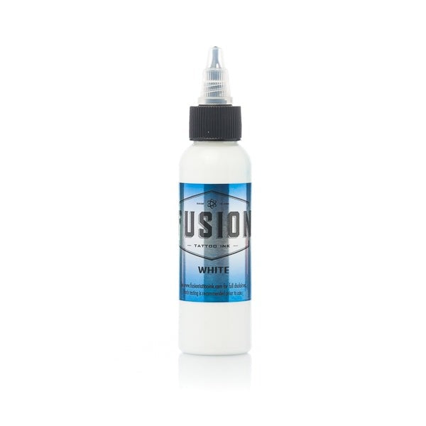 Fusion White tattoo ink 1 oz 2 oz 4 oz bottles — BNG Tattoo Supply Canada