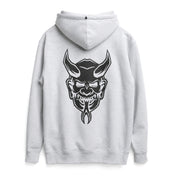 Demons Tattoo Co. Hoodie — Grey