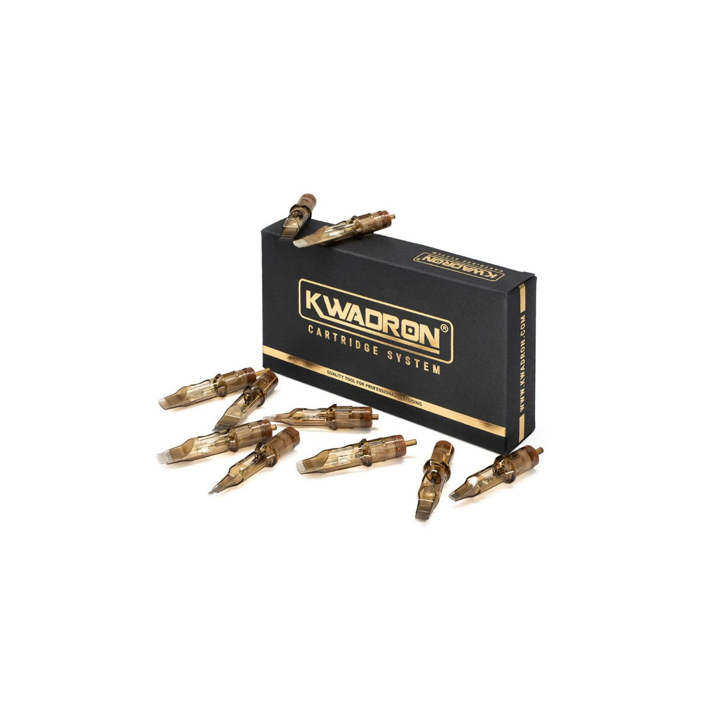 Kwadron Cartridge System box with soft edge curved magnum cartridges — BNG Tattoo Supply