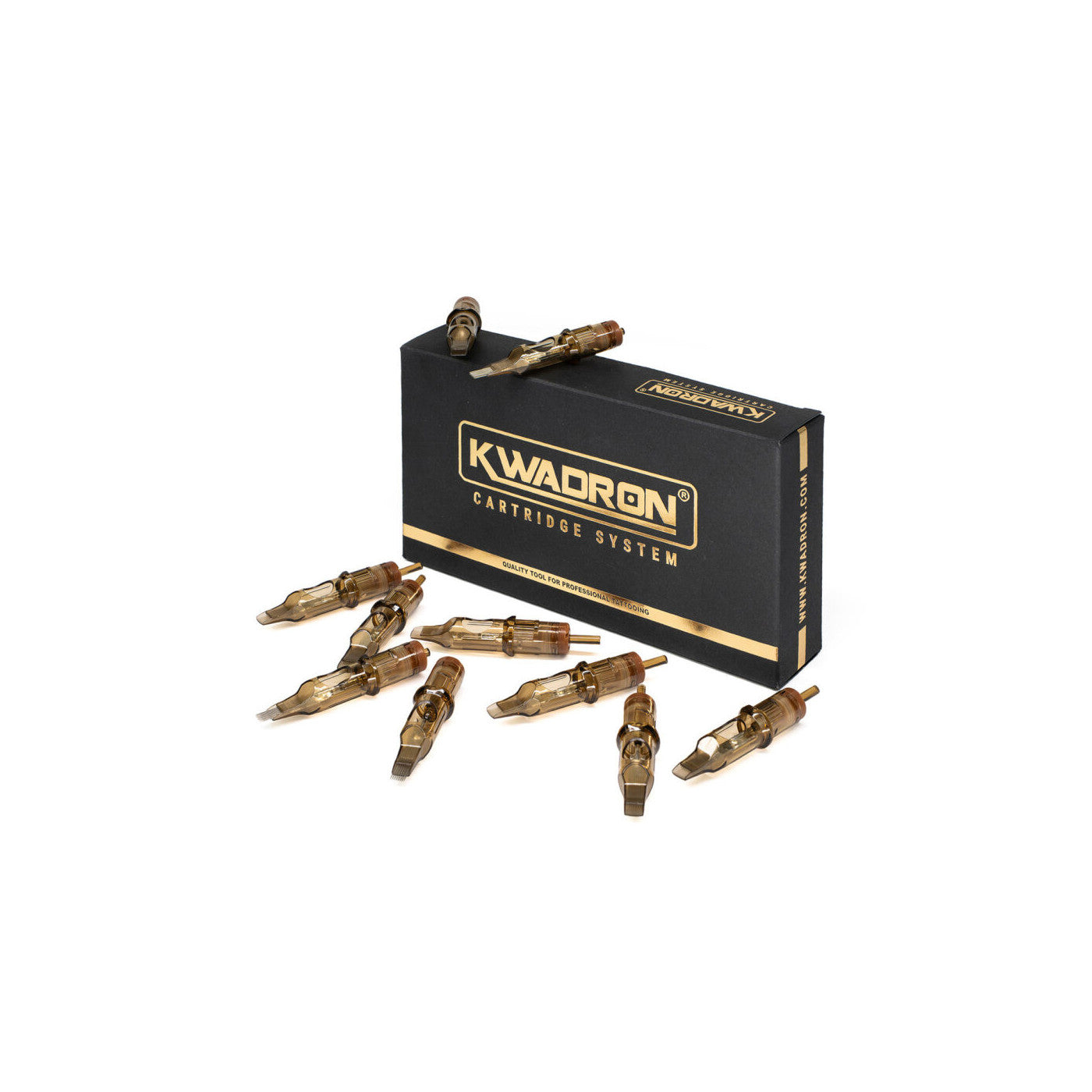 Kwadron Cartridge System box with straight magnum cartridges — BNG Tattoo Supply