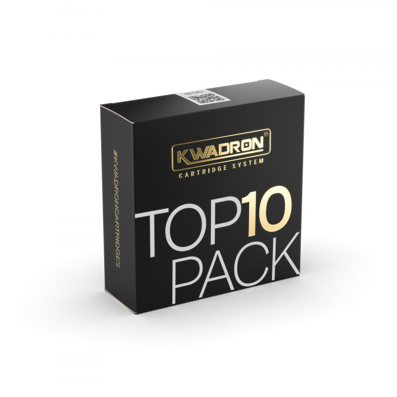 Kwadron Top 10 Pack cartridge box, front