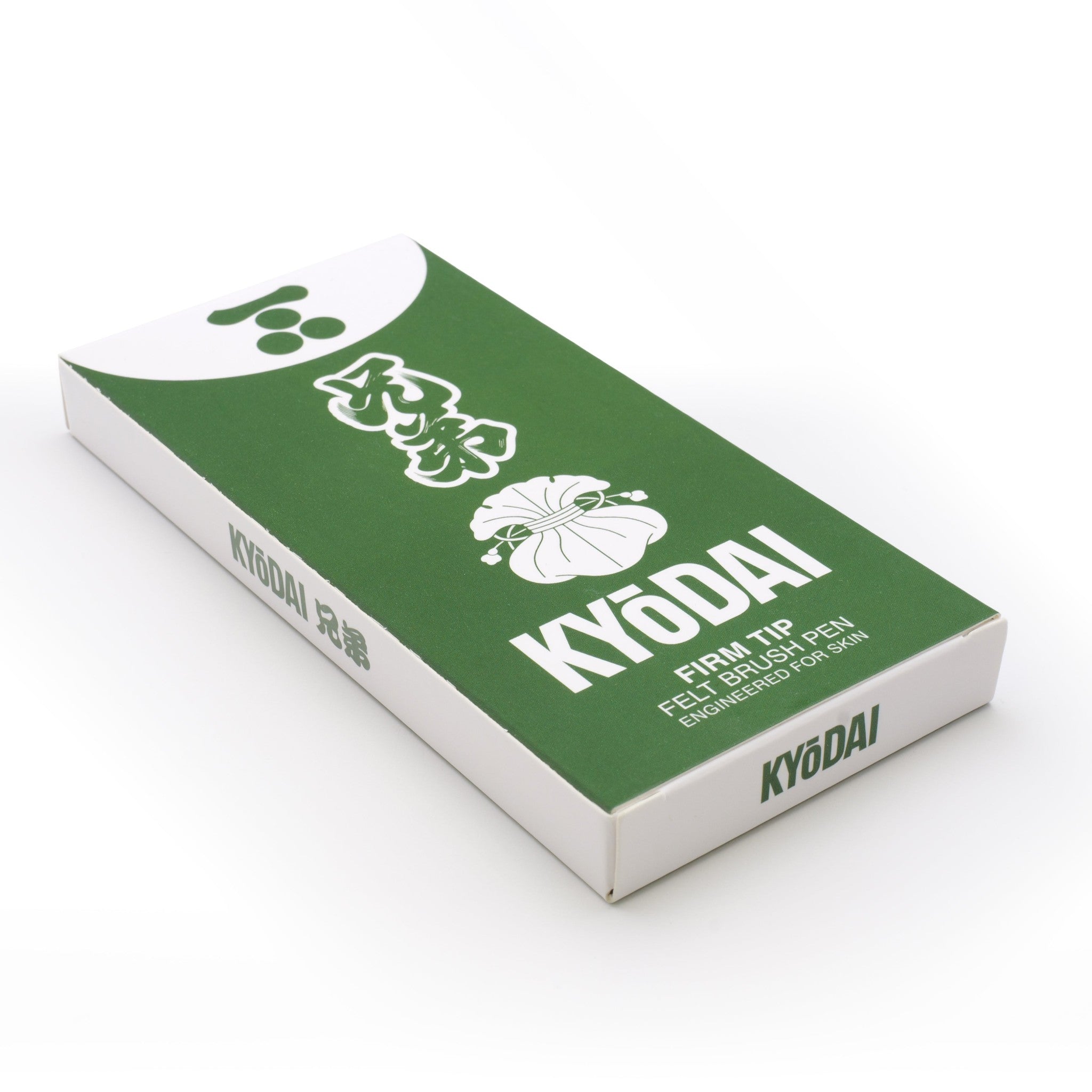 Kyodai Firm Tip skin markers box of 5, Emerald Green