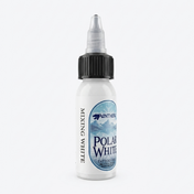 Panthera Polar White Mixing tattoo ink, 1 fl oz bottle marked MIXING WHITE on the side